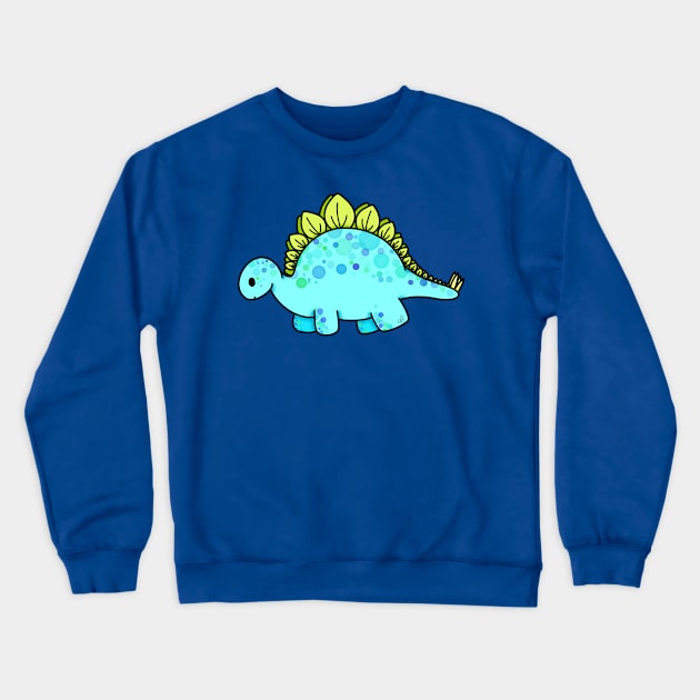 Snazzy Stegosaurus Crewneck Sweatshirt by WinterPixie